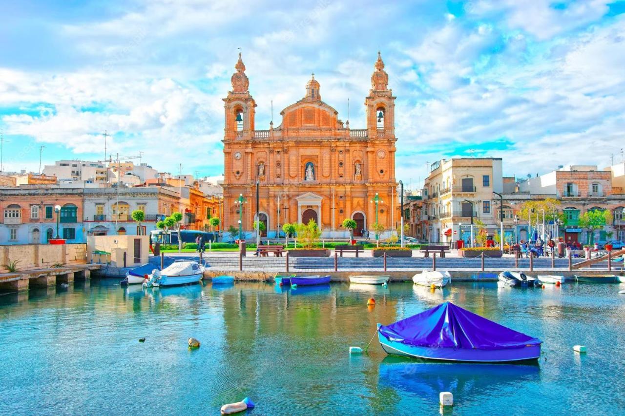 The Green Apartment - Central Malta - 2 Bed 2 Bath, 82Sqm Msida Kültér fotó