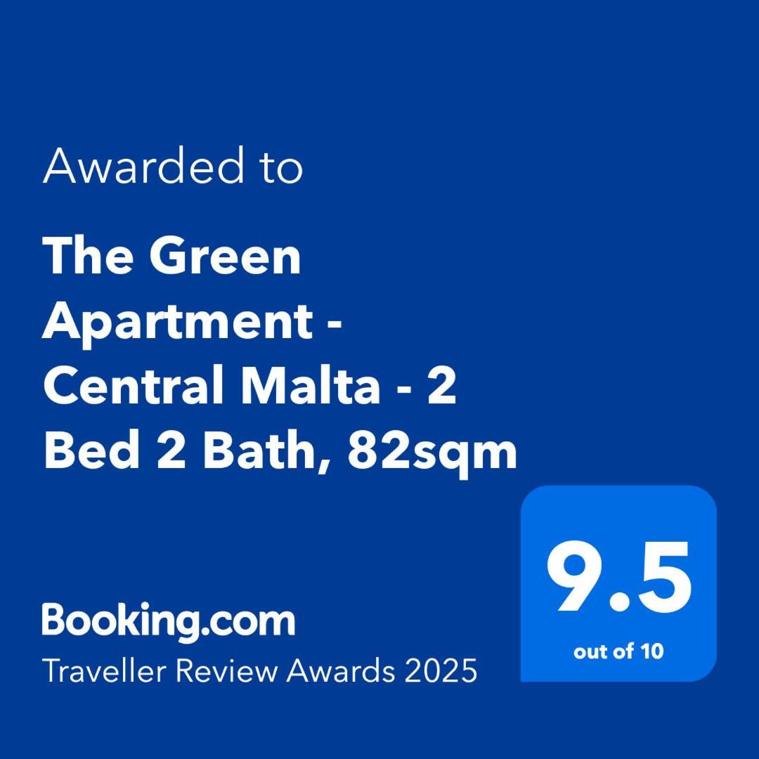The Green Apartment - Central Malta - 2 Bed 2 Bath, 82Sqm Msida Kültér fotó